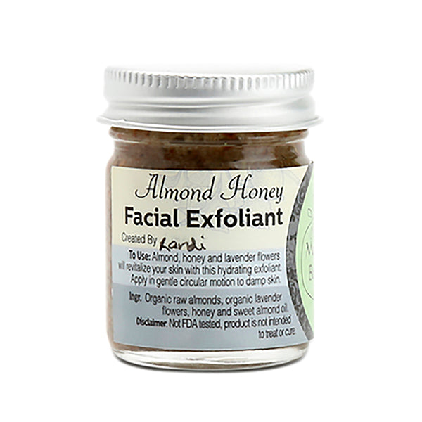 Almond Honey Facial Exfoliant MoonDance Botanicals