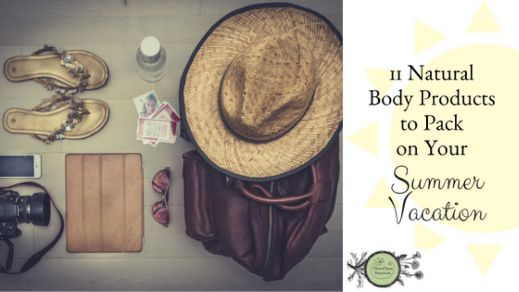 11 Natural Products to Pack on Your Summer Vacation