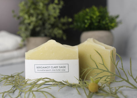 Bergamot Clary Sage Shea Butter Soap