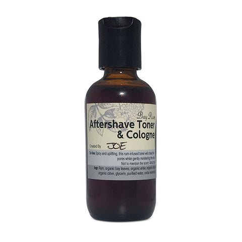 Bay Rum Aftershave Toner + Cologne