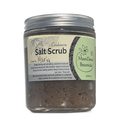 Cardamom Salt Scrub