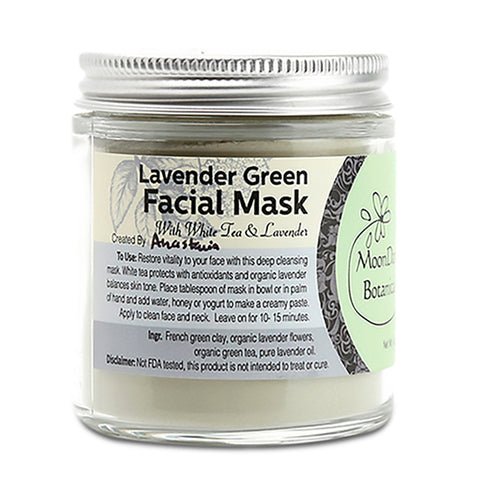 Lavender Green Facial Mask