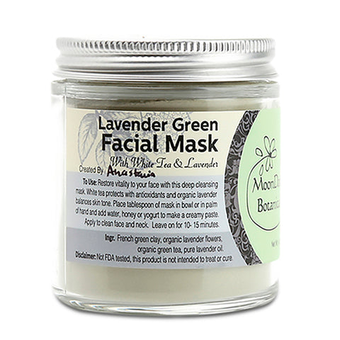 Lavender Green Facial Mask