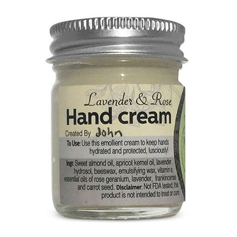 Lavender and Rose Hand Cream