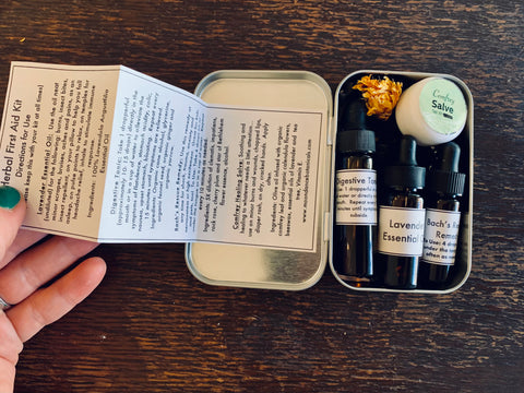 first aid kit - Aromatherapy Designed For You