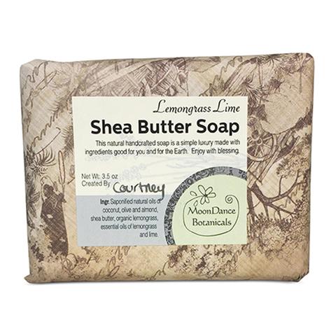 Lemongrass Lime Shea Butter Soap