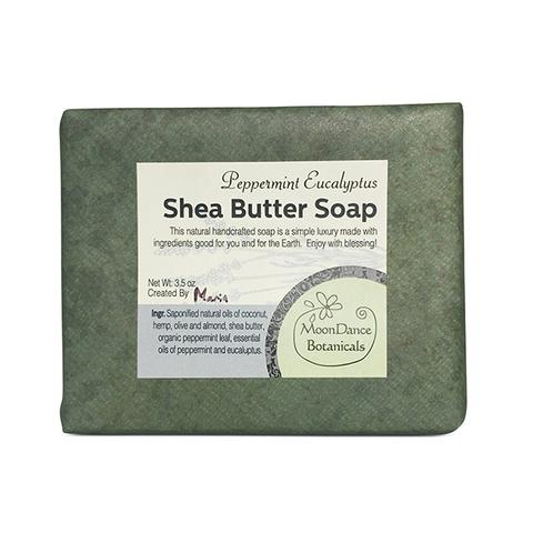 Peppermint Eucalyptus Shea Butter Soap