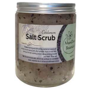Cardamom Salt Scrub 8 oz
