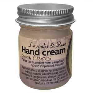 Lavender and Rose Hand Cream
