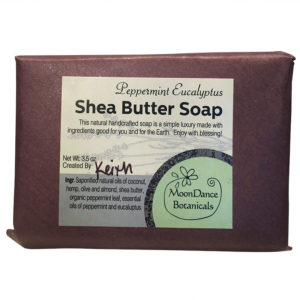 Peppermint Eucalyptus Handcrafted Shea Butter Soap - 3.5 oz