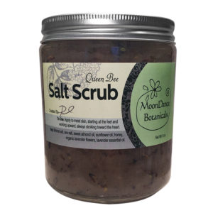 Queen Bee Salt Scrub - 8 oz
