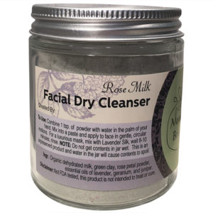 Rose Milk Facial Dry Cleanser